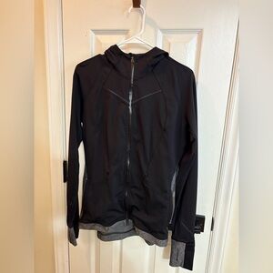 Lululemon Black/Gray Define Jacket Sz 10